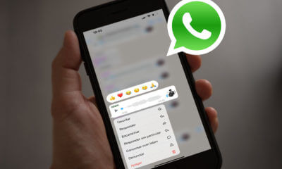 Como reagir a mensagens no WhatsApp no Android e iPhone