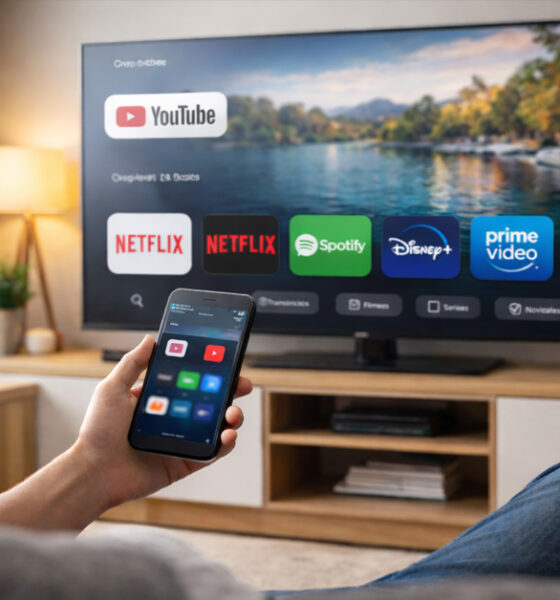 Como usar aplicativos do celular na TV guia completo